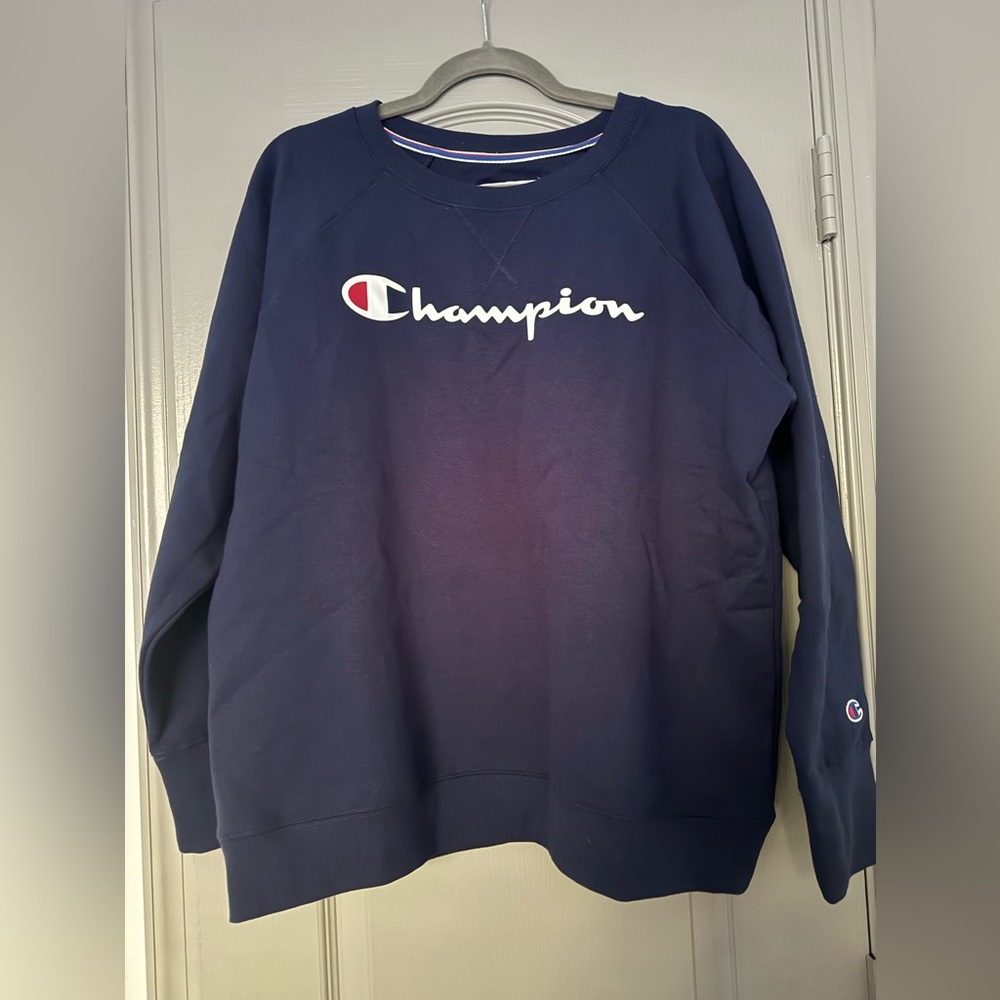 Navy crewneck